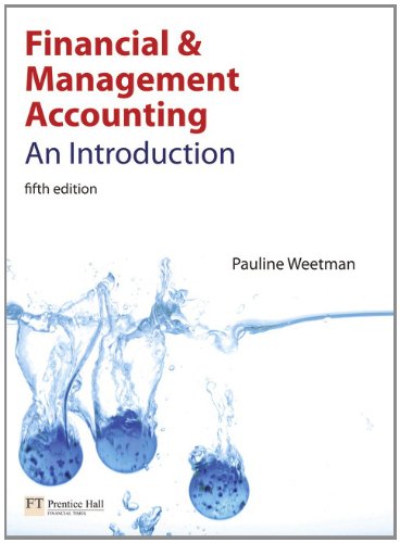 9780273718413: Financial and Management Accounting: An Introduction