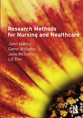 Beispielbild fr Research Methods for Nursing and Healthcare zum Verkauf von Revaluation Books