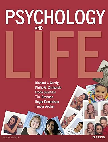 Beispielbild fr Psychology and Life zum Verkauf von AwesomeBooks