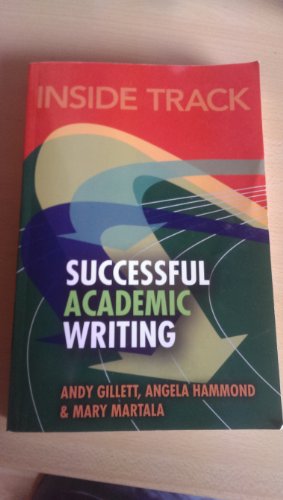 Stock image for Inside Track to Successful Academic Writing for sale by AwesomeBooks