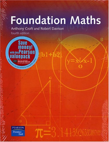9780273721901: Foundation Maths Plus MyMathLab