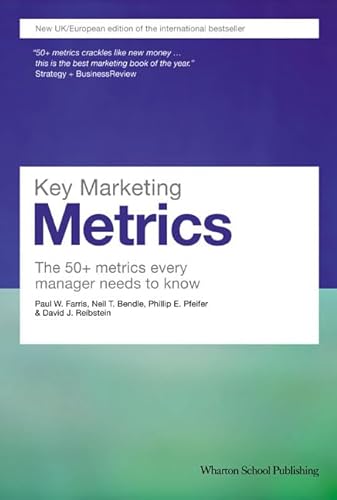 Stock image for Key Marketing Metrics for sale by Once Upon A Time Books