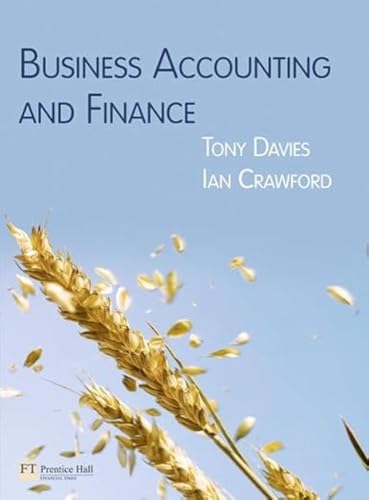 9780273723127: Business Accounting and Finance