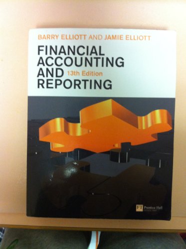 9780273723325: Financial Accounting and Reporting (13th Edition)