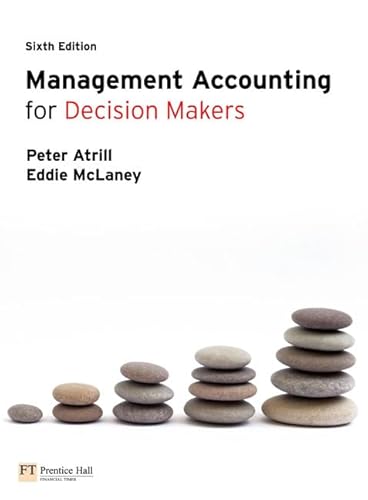 Beispielbild fr Management Accounting for Decision Makers zum Verkauf von WorldofBooks