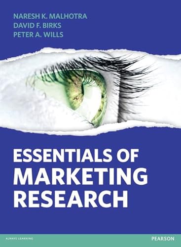 Stock image for Essentials of Marketing Research for sale by WorldofBooks