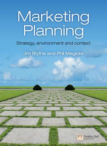 9780273724711: Marketing Planning: Strategy, Environment and Context
