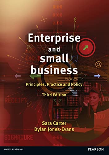 Imagen de archivo de Enterprise and Small Business: Principles, Practice and Policy a la venta por WorldofBooks