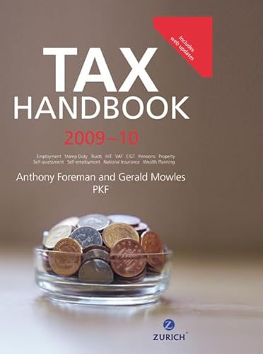 9780273728184: Zurich Tax Handbook 2009-2010