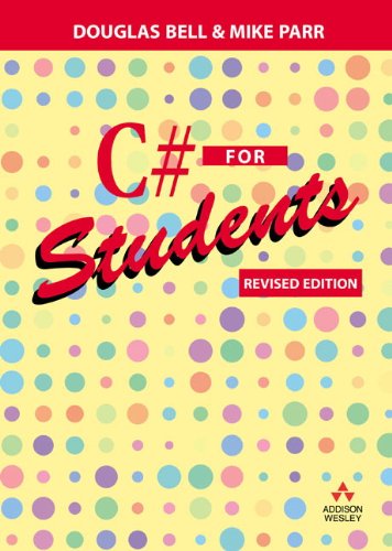 Imagen de archivo de C# for Students : Revised Edition a la venta por Better World Books Ltd