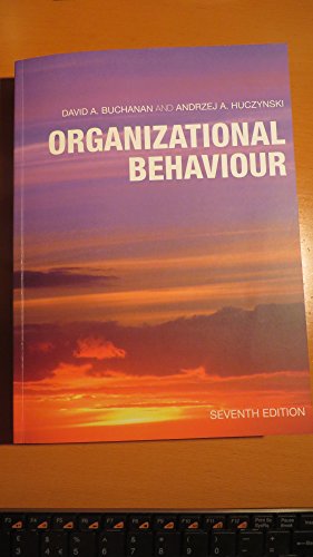 9780273728597: Organizational Behaviour