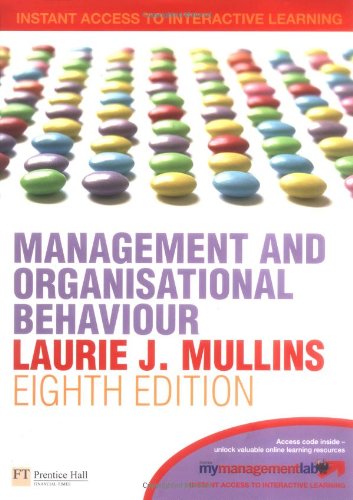 Beispielbild fr Management and Organisational Behaviour plus MyLab access code zum Verkauf von AwesomeBooks