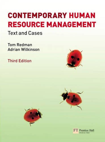 Stock image for Contemporary Human Resource Management: AND MyLab Access Code: Text and Cases for sale by AwesomeBooks