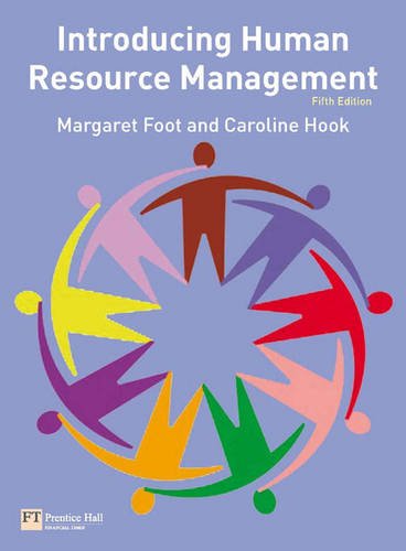 Imagen de archivo de Introducing Human Resource Management a la venta por Better World Books Ltd