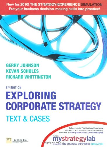 Beispielbild fr Exploring Corporate Strategy with MyStrategyLab:Text & Cases zum Verkauf von WorldofBooks