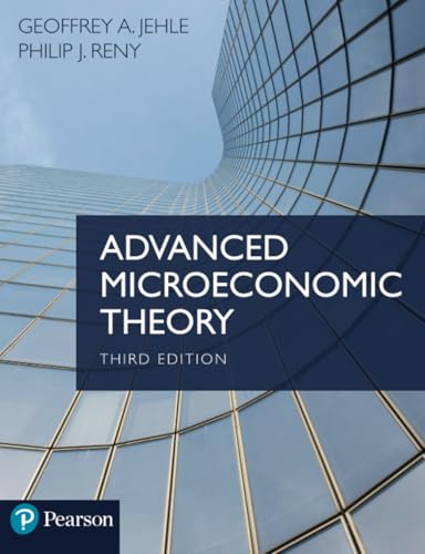 

Advanced Microeconomic Theory