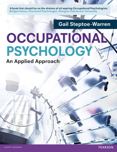 9780273734208: Occupational Psychology: An Applied Approach