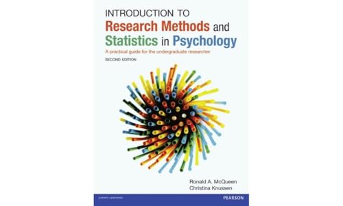 Beispielbild fr Introduction to Research Methods and Statistics in Psychology: A practical guide for the undergraduate researcher zum Verkauf von AwesomeBooks