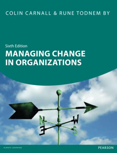 Immagine dell'editore per Managing Change in Organizations (6th Edn) venduto da Anybook.com