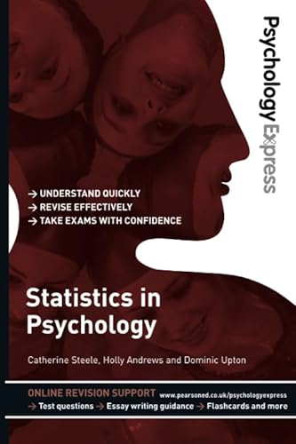 Imagen de archivo de Psychology Express: Statistics in Psychology (Undergraduate Revision Guide) a la venta por Greener Books