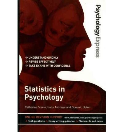 Stock image for Psychology Express: Statistics in Psychology (Undergraduate Revision Guide) for sale by Greener Books
