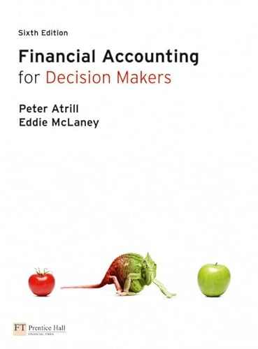 Beispielbild fr Financial Accounting for Decision Makers zum Verkauf von WorldofBooks