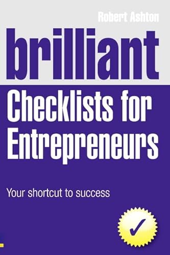 Stock image for checklists for entrepreneurs: Your shortcut to success (Brilliant Business) for sale by WorldofBooks