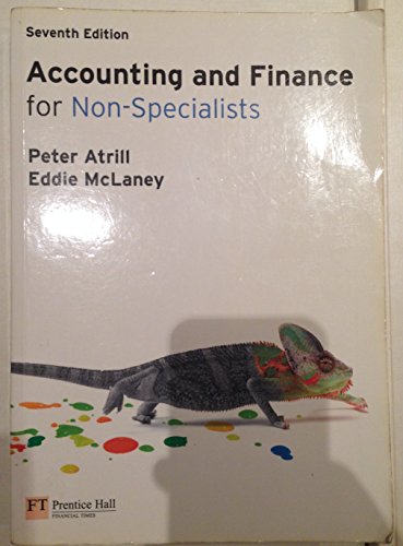 Accounting and Finance for Non-Specialists (9780273745969) by Atrill, Peter; McLaney, Eddie