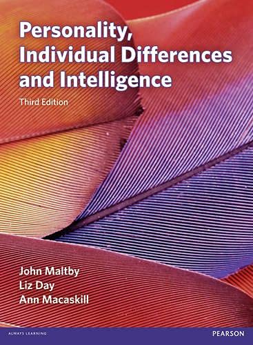 Stock image for Personality, Individual Differences and Intelligence for sale by Better World Books Ltd