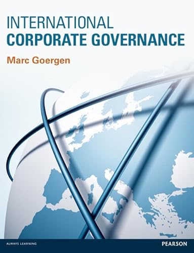 9780273751250: International Corporate Governance