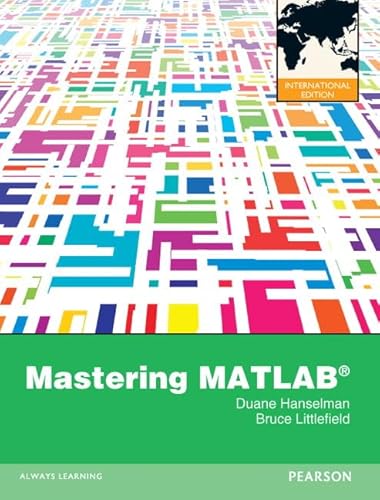 Stock image for Mastering Matlab: International Edition for sale by WorldofBooks