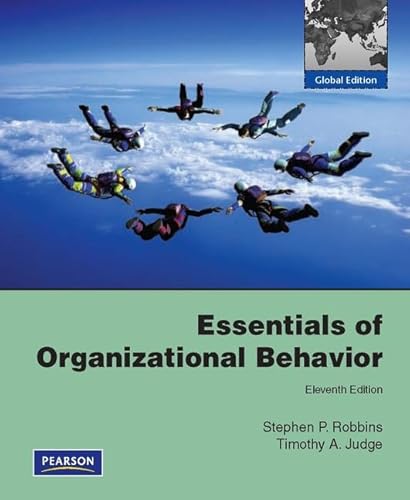 Stock image for Essentials of Organizational Behavior: Global Edition Robbins, Stephen for sale by online-buch-de