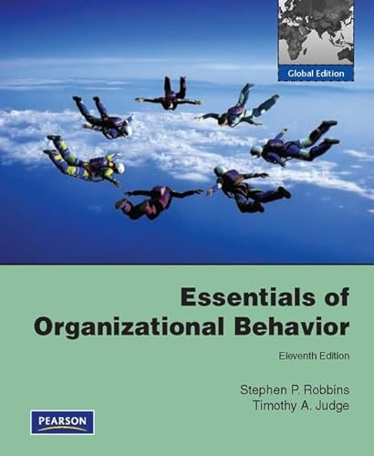 Stock image for Essentials of Organizational Behavior for sale by Irish Booksellers