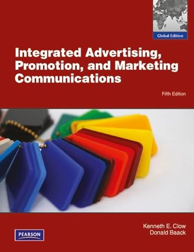 Stock image for Integrated Advertising, Promotion and Marketing Communications: Global Edition for sale by WorldofBooks