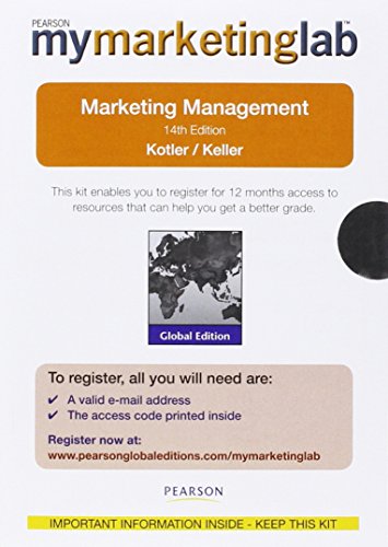 Beispielbild fr Access Card for Marketing Management Global Edition zum Verkauf von WorldofBooks