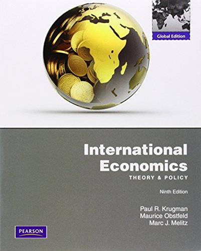Stock image for International Economics: Theory & Policy: Global Edition for sale by Books Unplugged