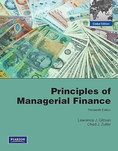 Imagen de archivo de Principles of Managerial Finance: Global Edition a la venta por Book Deals