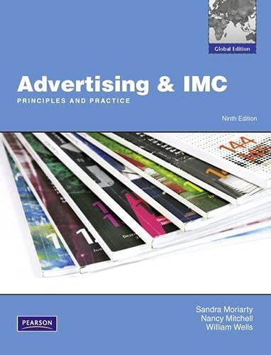 Advertising & IMC Plus Mymarketinglab Access Card (9780273754510) by Sandra E. Moriarty