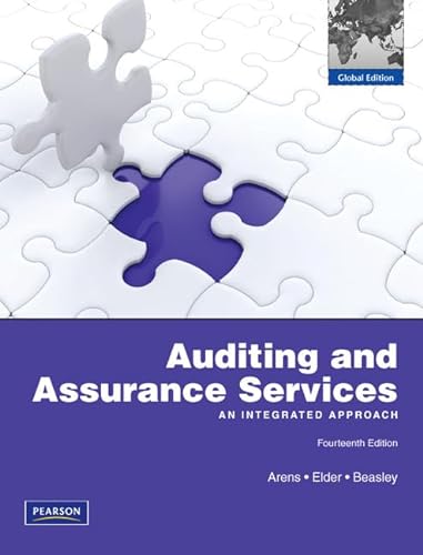 9780273754947: Auditing and Assurance Services: Global Edition