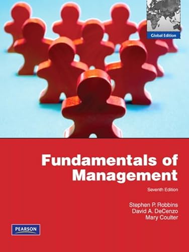 Stock image for Fundamentals of Management: Global Edition for sale by MusicMagpie