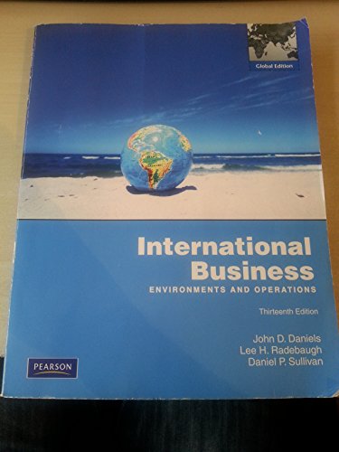 Beispielbild fr International Business : Global Edition zum Verkauf von Better World Books Ltd