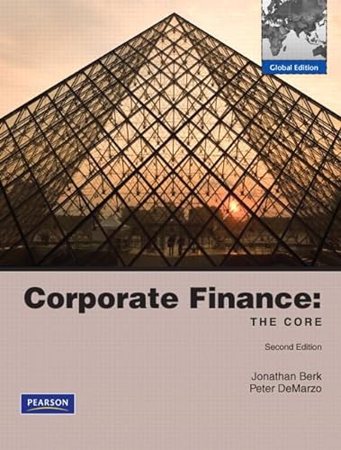 Beispielbild fr Corporate Finance: The Core zum Verkauf von medimops