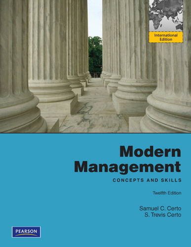 Beispielbild fr Modern Management with MyManagementLab: International Edition zum Verkauf von Buchpark