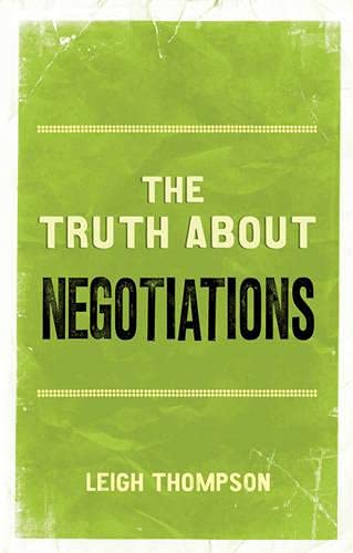 9780273759263: The Truth About Negotiations (New)