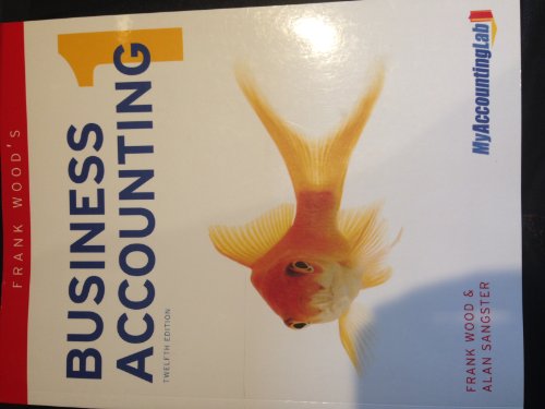 Frank Wood S Business Accounting 1 Abebooks