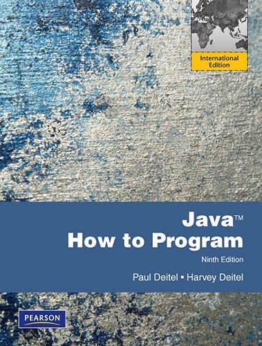 9780273759768: Java How to Program.: 9th Edition