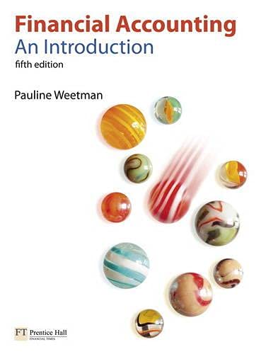 Financial Accounting: An Introduction (9780273761815) by Weetman, Pauline