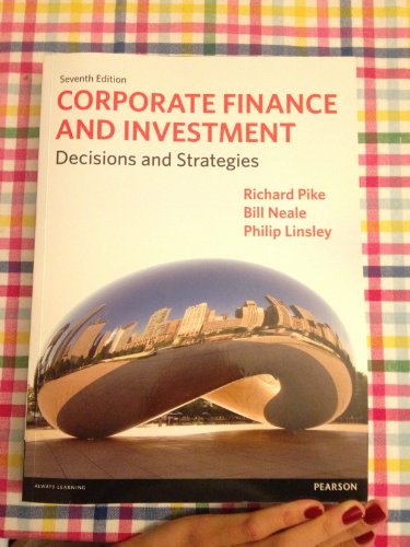 Imagen de archivo de Corporate Finance and Investment: Decisions and Strategies a la venta por AwesomeBooks