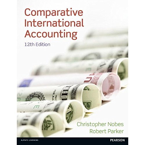 Stock image for Comparative International Accounting for sale by Hawking Books