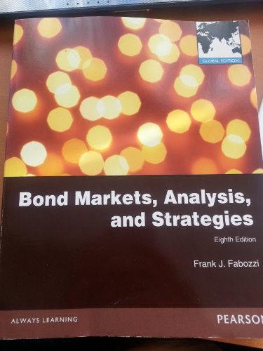 Beispielbild fr Bond Markets, Analysis and Strategies zum Verkauf von AwesomeBooks
